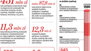 Służba cywilna w liczbach
