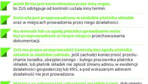 Zasady przeprowadzania kontroli przez ZUS