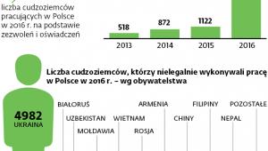 Bez umowy i zezwolenia. Tak pracują obcokrajowcy