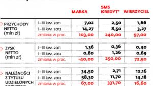 Wyniki firm pożyczkowych notowanych na NewConect