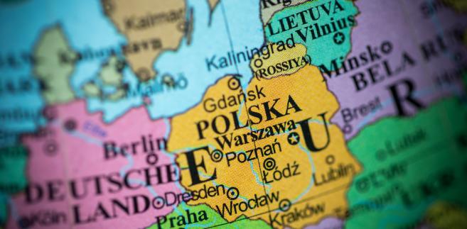 Polska, mapa