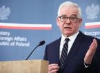 Szef MSZ na spotkaniu z ambasadorem Rosji o braku podstaw do dalszego przetrzymywania wraku Tu-154