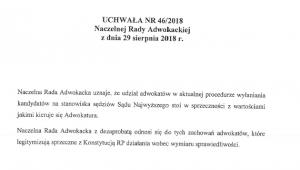 Uchwała NRA